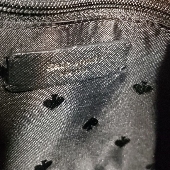 Kate Spade Black leather handbag/tote - Picture 14 of 15